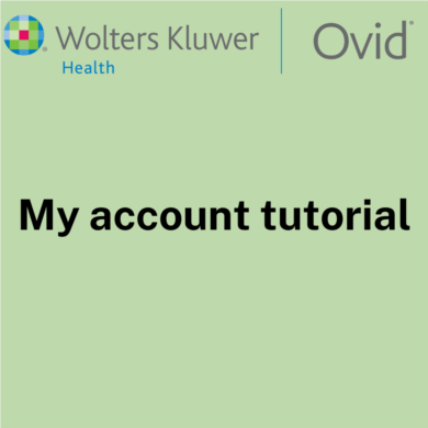 Ovid account tutorial