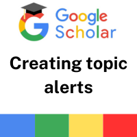 Google Scholar topic alerts