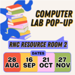 Computer Lab Pop-Ups coming to RNC Resource Room 2