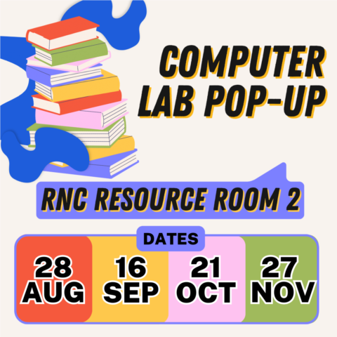 Computer Lab Pop-Ups coming to RNC Resource Room 2