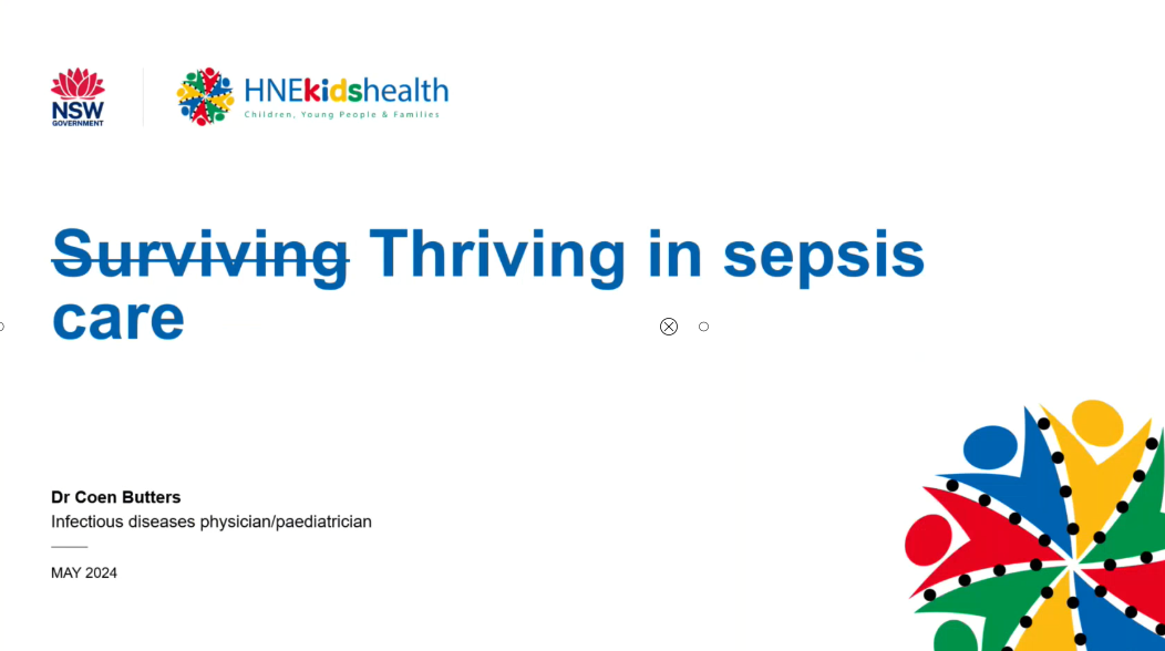 Thriving in sepsis care