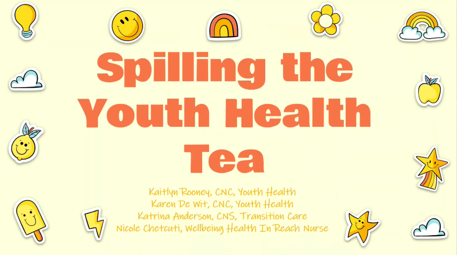 Spilling the Youth Health Tea